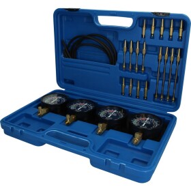Brilliant Tools BT581200 Testovacie zariadenie synchrónneho karburátora so 4 synchrónnymi hodinami, 26 kusov; BT581200