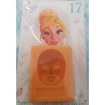 Silikónová forma tvár Popoluška - Galias Moulds - Galias Moulds