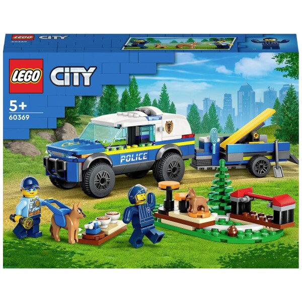 LEGO® City 60369 Mobilné cvičisko policajných psov