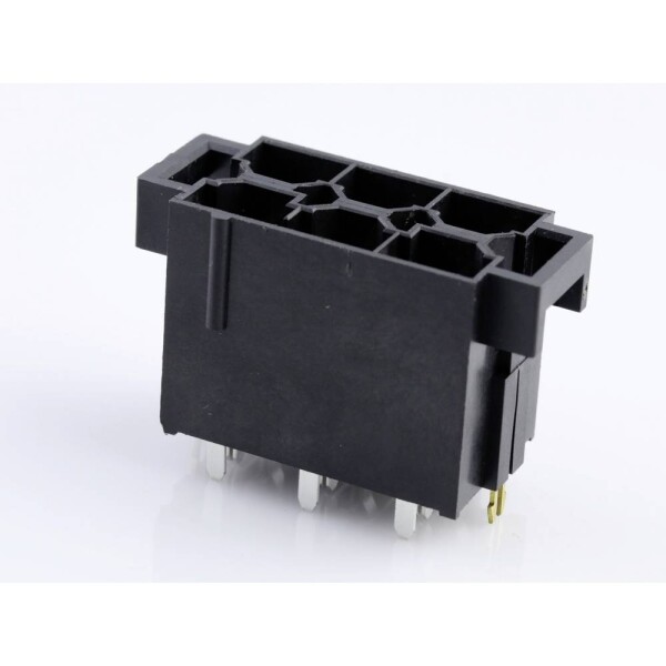 Molex konektor do DPS Počet pólov 6 Raster (rozteč): 10.00 mm 439151201 1 ks Tray; 439151201