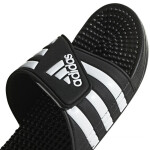 Pánske žabky Adissage M F35580 Black and white - Adidas 43 černá s bílou