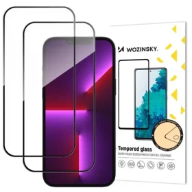 Wozinsky Ochranné sklo iPhone 17/16 Pro / Tvrdené sklo / Plne lepené / 2 ks