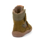 Detská zimná barefoot obuv TEX WINTER Olive, Froddo, G3160233-2, olivová - 32