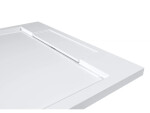 CERANO - Sprchová vanička obdĺžniková Loro - liaty mramor - biela matná - 120x90x3,5 CER-413612
