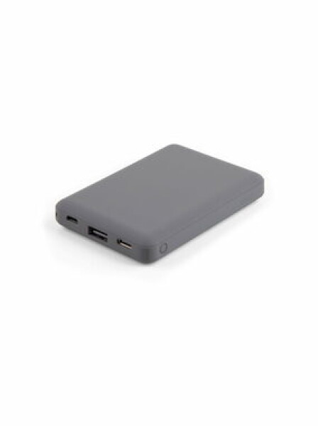 Uniq Fuele Mini Power Bank 8000mAh šedá / výstup USB-C amp; USB-A / vstup micro USB A / 18W (8886463672204)