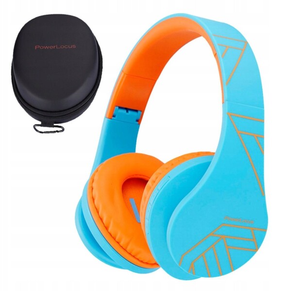 PowerLocus PowerLocus P2 Kids Headphones blue/orange