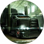 Jedlý papier kamión Scania 19,5 cm - Pictu Hap - Pictu Hap