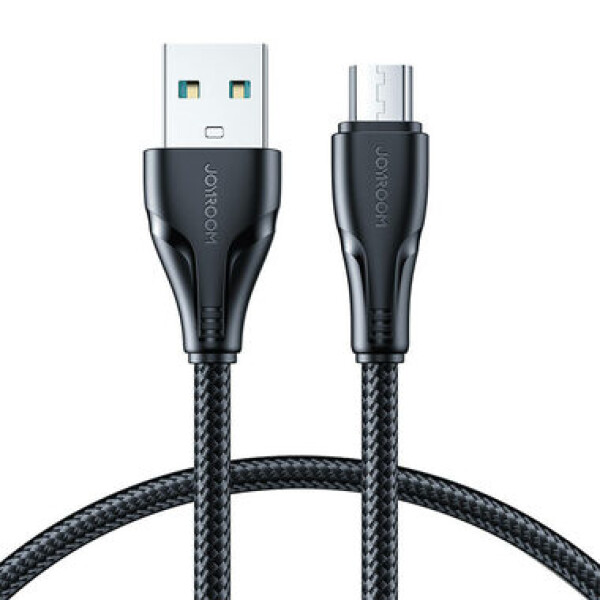 Joyroom S-UM018A11 Surpass Nabíjací kábel USB-A (M) - MicroUSB (M) 2.4A 1.2m čierna (S-UM018A11 1.2m Blac)