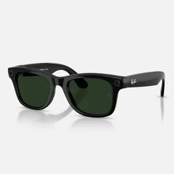Meta Ray-Ban Gen2 Wayfarer Shiny Black, Green Transitions / Chytré okuliare / Kamera 12 MP / Video 3K / Bluetooth (RW4012 601/1M50)