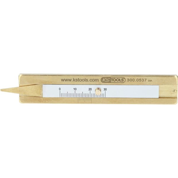 Hĺbka dezénu pneumatiky 0 - 30 mm KS Tools 300.0537; 300.0537