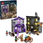 LEGO® Harry Potter™ 76439 Ollivanderov obchod a obchod madame Malkinovej