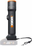 WORX WX027.9 / Aku LED Svietidlo 4 v 1 / 20V / 120 - 510 lm / otočná hlava / bez Aku (WX027.9)