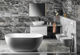 GSI - PURA závesná WC misa, Swirlflush, 36x50cm, biela ExtraGlaze 881611