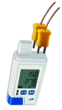 TFA 31.1060.02 LOG200 TC - USB Datalogger s displejom na meranie vnútornej teploty + externý pomocou termočlánkových sond (TFA31.1060.02)