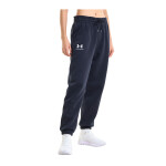 Kalhoty Under Armour Icon Fleece Jogger Black/ White L