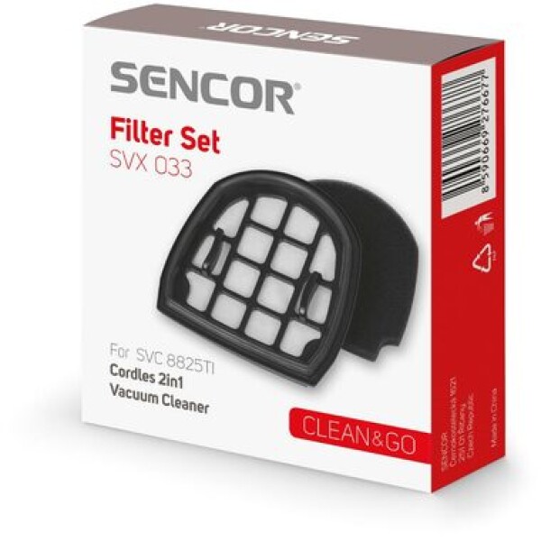 Sencor SVX 033 / Sada filtrov pre Sencor SVC 8825TI (8590669276677)