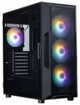 Zalman i3 Neo V2 čierna / Skriňa / ATX / 1x USB 3.2 Gen2 Type-A + 1x USB-C 3.1 Gen2 / 4X 120mm RGB / bez zdroja (i3 Neo V2 Black)