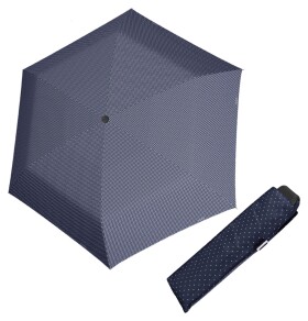 Skladací dáždnik Doppler Carbonsteel Mini Slim Chic Blue
