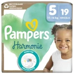 Pampers Harmónia Junior 11-16 kg (19 ks) / plienkové nohavičky / veľkosť 5 (11-16 kg ) (8700216668767)