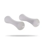 Neoprenové činky 2 x 2 kg - GymBeam (20 x 2,8 g, šedá) (48967-1-2x2000g)
