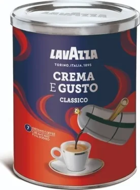 Lavazza Crema e Gusto 250 g / Mletá káva / 30 % Arabica 70 % Robusta (8000070038820)