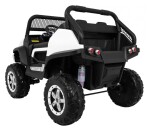 Mamido Detské elektrické auto Buggy 4x4 Mercedes-Benz Unimog biele
