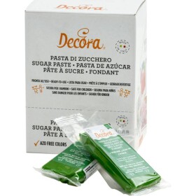 Potahovací hmota 100 g zelená - Decora - Decora