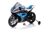 Mamido Detská elektrická motorka BMW HP4 Race JT5001 modrá