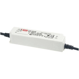 MEAN WELL LPF-16D-42 LED driver, napájací zdroj pre LED konštantné napätie, konštantný prúd 16.38 W 0.39 A 23.1 - 42 V/DC stmievateľný, PFC spínacie obvod,; LPF-16D-42