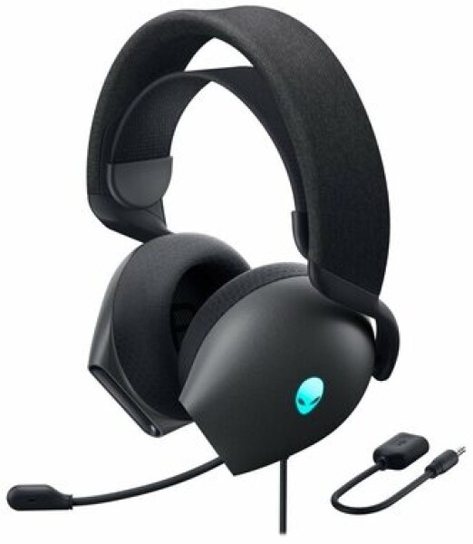 DELL Alienware AW520H čierna / Herný headset s mikrofónom / AlienFX / 3.5mm / USB (545-BBFH)