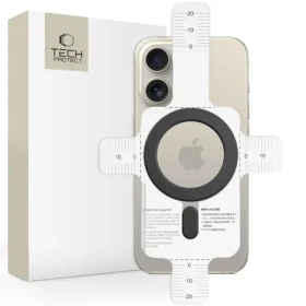 Tech-Protect MagMat čierna / Magnetický krúžok MagSafe / univerzálny