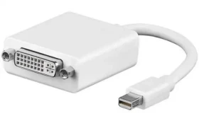 MicroConnect Adapter Mini DisplayPort 1.2 (M) - DVI-I (F) biela (MDPDVI)