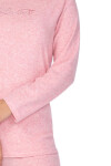 Dámske pyžamo 643 pink plus - REGINA Růžová XXL