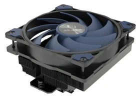 Akasa Alucia H6L / Nízkoprofilový chladič CPU / 6 tepelných trubíc / 1x 120mm PWM / 160W TDP / AMD + Intel (AK-CC4037HP01)