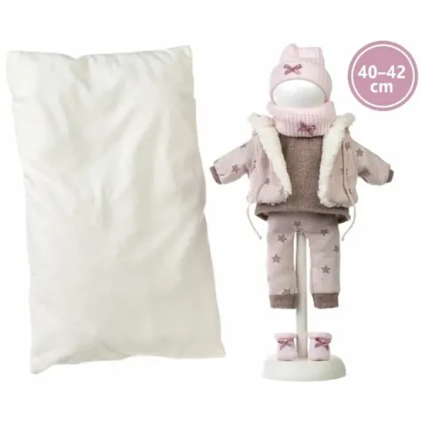 Llorens M738-82 oblečok pre bábiku bábätko NEW BORN veľkosti 40-42 cm