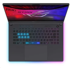 Asus ROG Strix G16 sivá / Herný notebook / 16" WQXGA / Intel Core Ultra 9 275HX 2.7GHz / 32GB / 1TB SSD (G615LM-NEBULA062W)