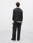 ECOALF Miel Ten Cot Trousers Charcoal Khaki 42