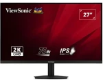 27" ViewSonic VA2708-2K-HD-2 čierna / Monitor / IPS / QHD 2560x1440 / 75 Hz / 4ms / 300 cd/m2 / 2x HDMI + DP / HDR10 (VA2708-2K-HD-2)