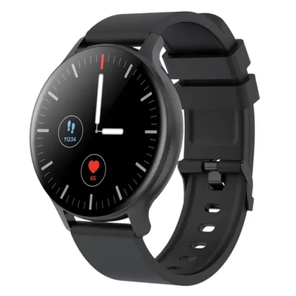 Canyon Badian SW-68 čierna / Chytré hodinky / 1.28 "TFT / snímač tepu / BT 5.0 / IP68 / Multi-šport / Android a iOS (CNS-SW68BB)