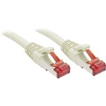 LINDY 47711 RJ45 sieťové káble, prepojovacie káble CAT 6 S/FTP 30.00 m sivá s ochranou 1 ks; 47711