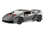 RASTAR Auto na diaľkové ovládanie R/C Lamborghini Sesto Elemento 1:14 Rastar sivé
