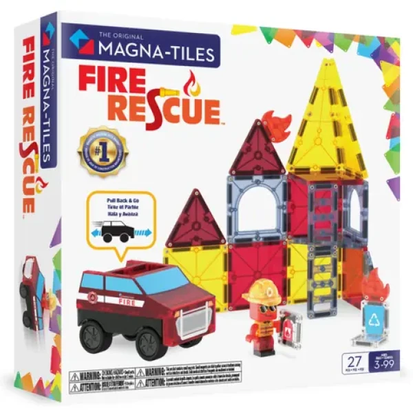 MAGNA-TILES Magnetická stavebnica Fire Rescue