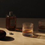 Ferm Living Poháre Ripple Tumbler Clear – set 2 ks