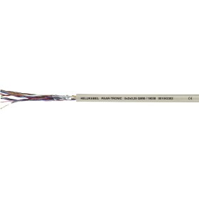 HELU 19002-1000 dátový kábel LiYY 2 x 2 x 0.14 mm² sivá 1000 m; 19002-1000