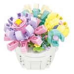 Mamido Stavebnica Kytica v kvetináči 253 dielikov pre deti 6+