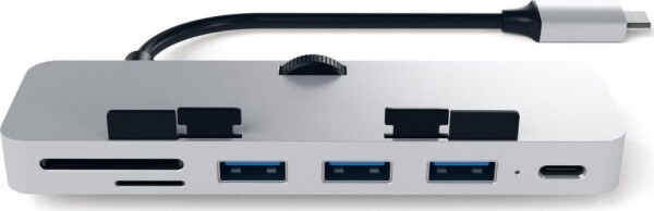 Satechi Clamp Hub Pro 1x SD 1x USB-C 1x microSD + 3x USB-A 3.0 (ST-TCIMHS)