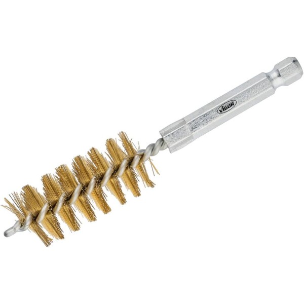 Vigor mosadzná kefa V4646M-19 10 ks; V4646M-19