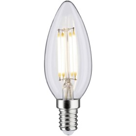 Paulmann 28738 LED En.trieda 2021 F (A - G) E14 sviečkový tvar 5 W = 37 W teplá biela (Ø x v) 35 mm x 80 mm 1 ks; 28738