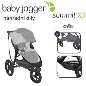BabyJogger KOŠÍK SUMMIT X3 (NDBJ406127)