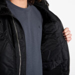 Bunda Alpha Industries 45P Hooded Black/ Black XL